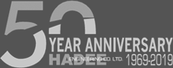 Hadee 50th Anniversary Logo